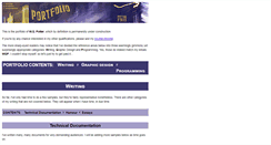 Desktop Screenshot of portfolio.wgpotter.com